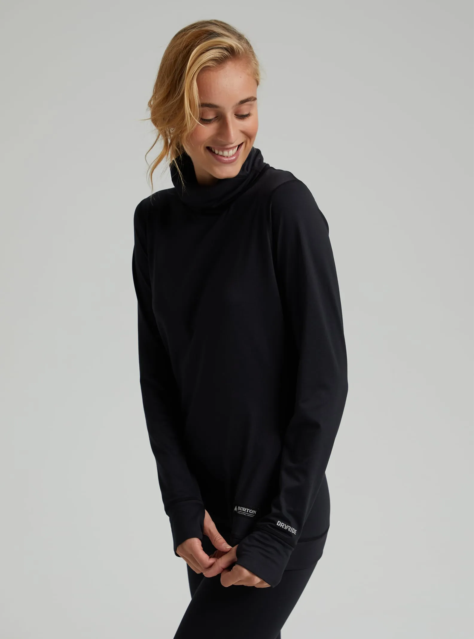 MIDWEIGHT BASE LAYER LONG NECK SHIRT