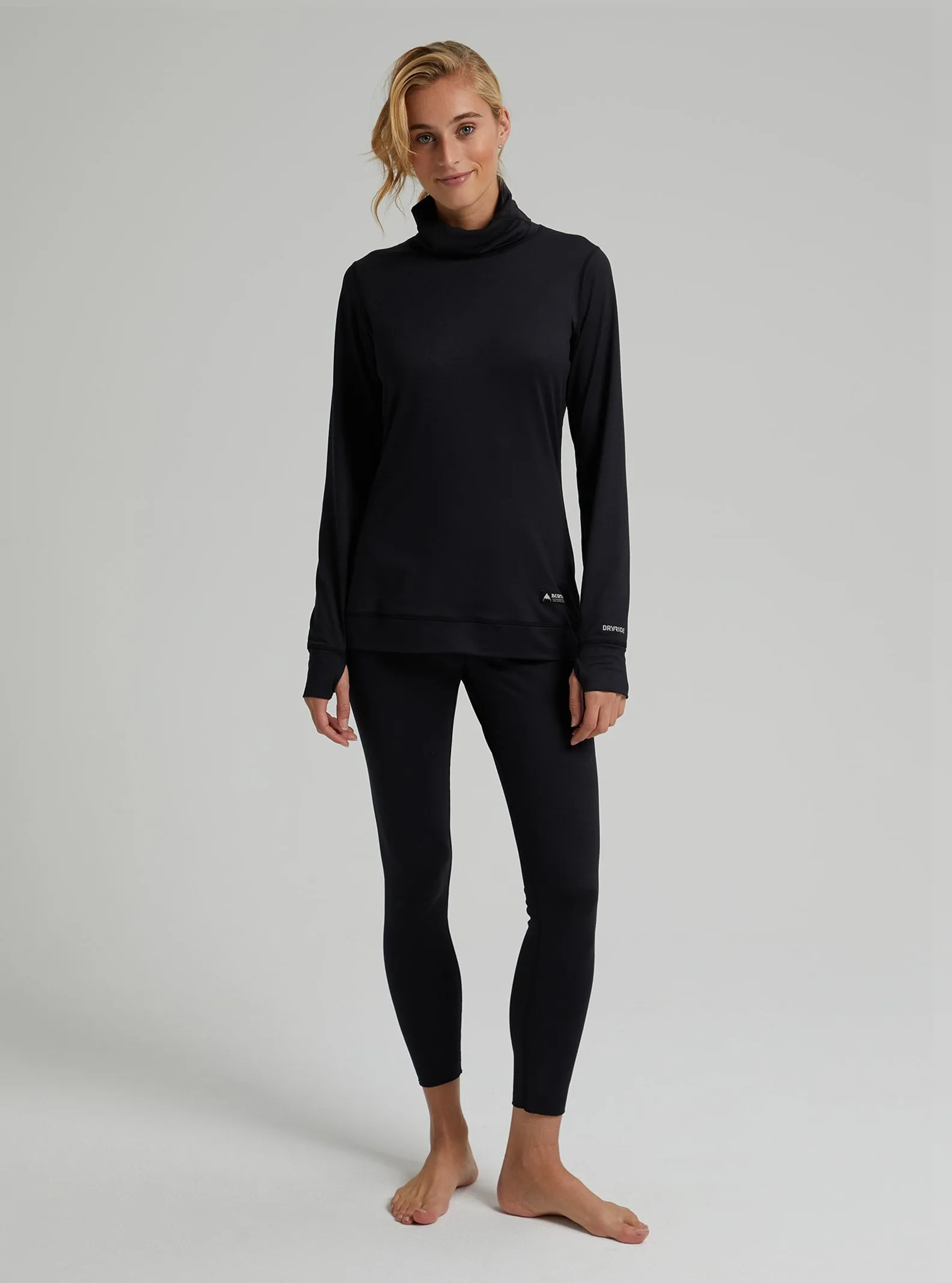 MIDWEIGHT BASE LAYER LONG NECK SHIRT