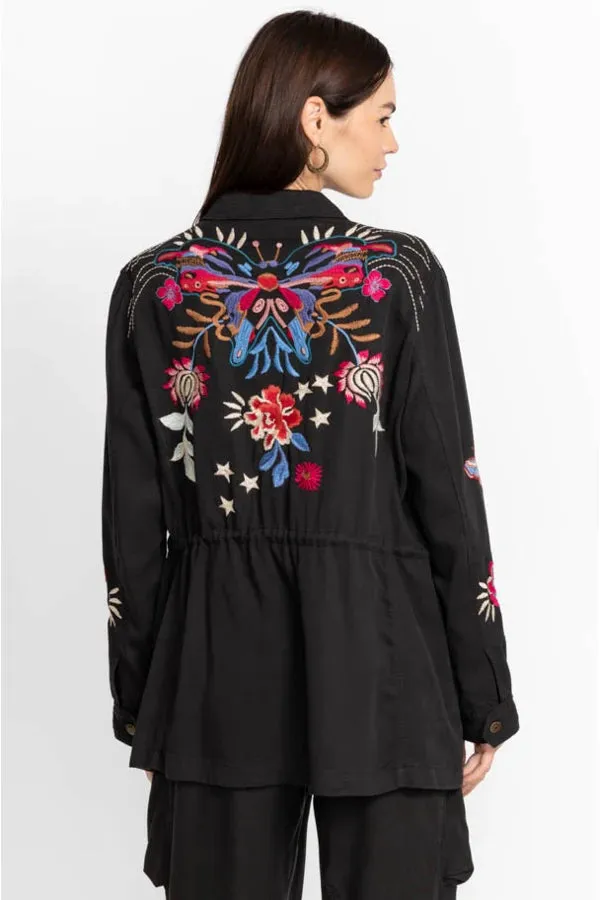 Mika Paris Drawstring Military Jacket