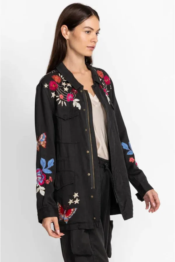 Mika Paris Drawstring Military Jacket
