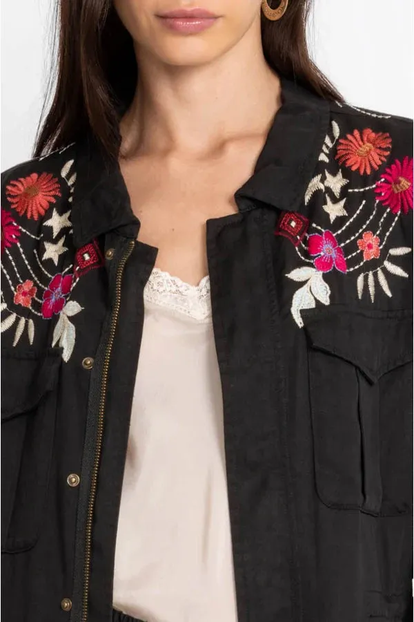 Mika Paris Drawstring Military Jacket