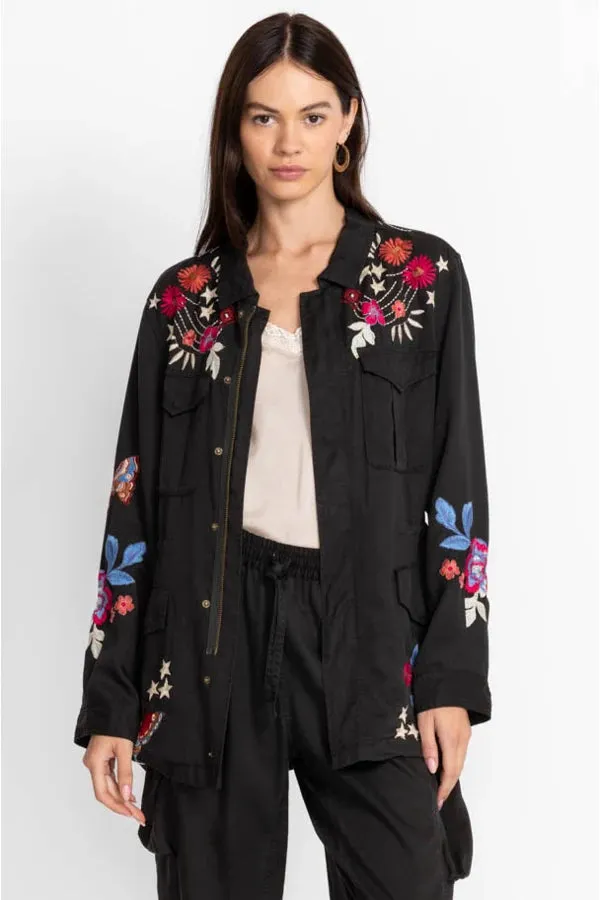 Mika Paris Drawstring Military Jacket
