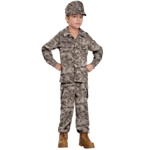 Military Army Soldier Boys Costume