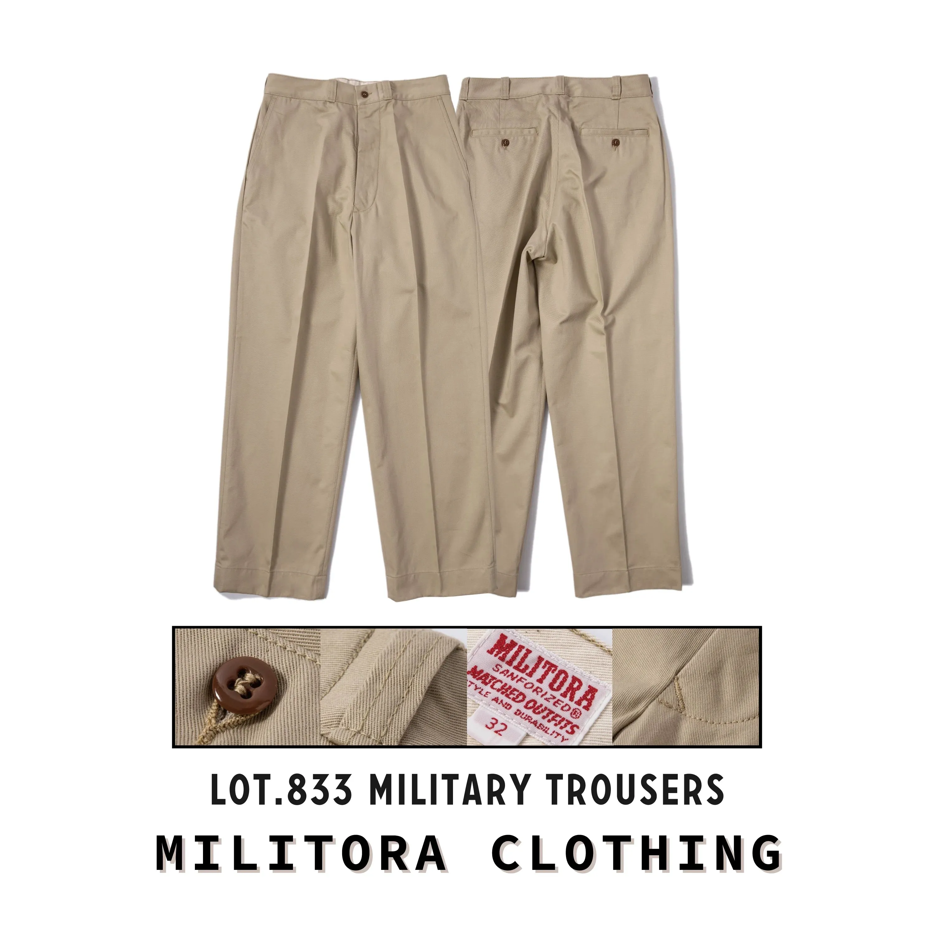 Militora Military Trousers