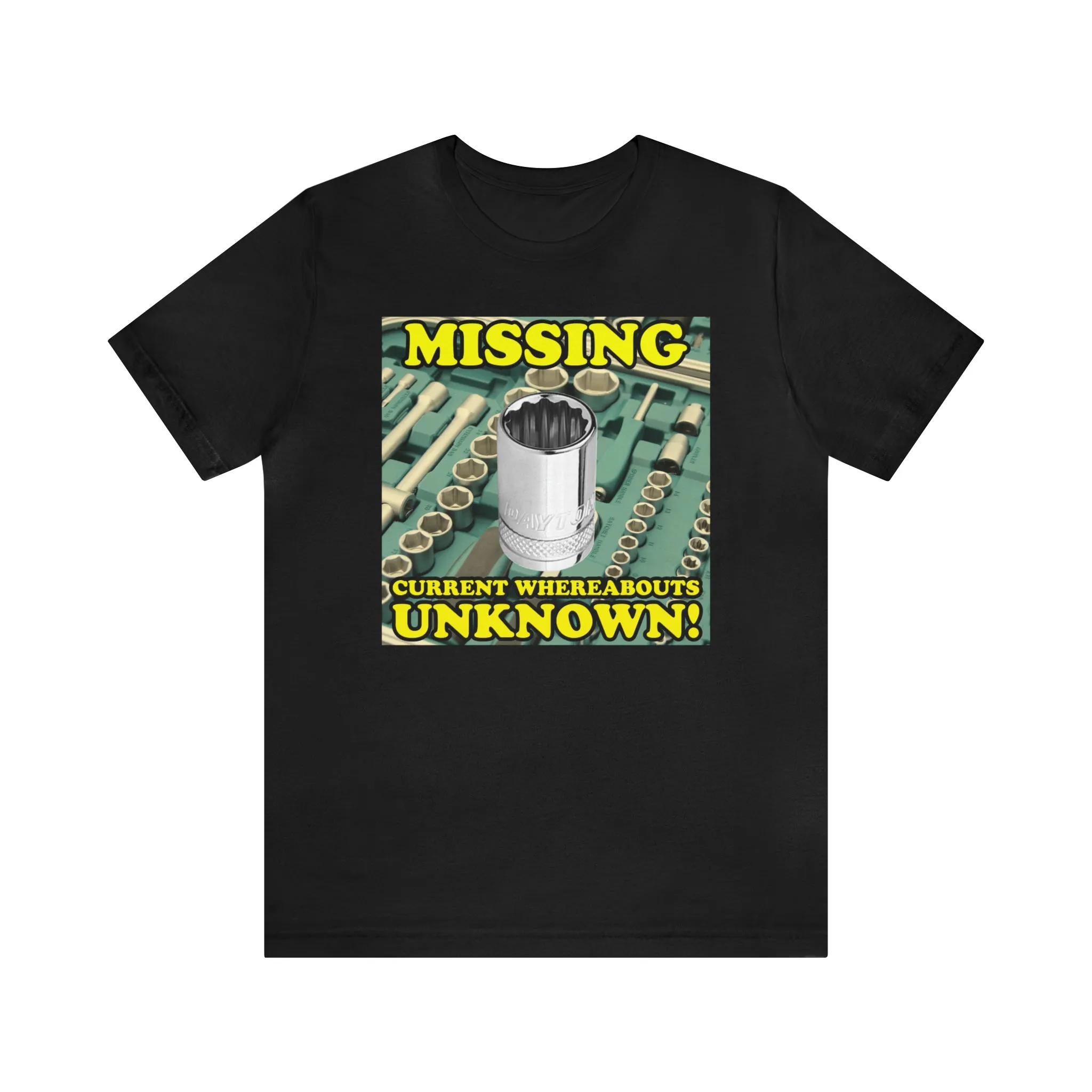 Missing 10 mm Socket Short Sleeve Tee