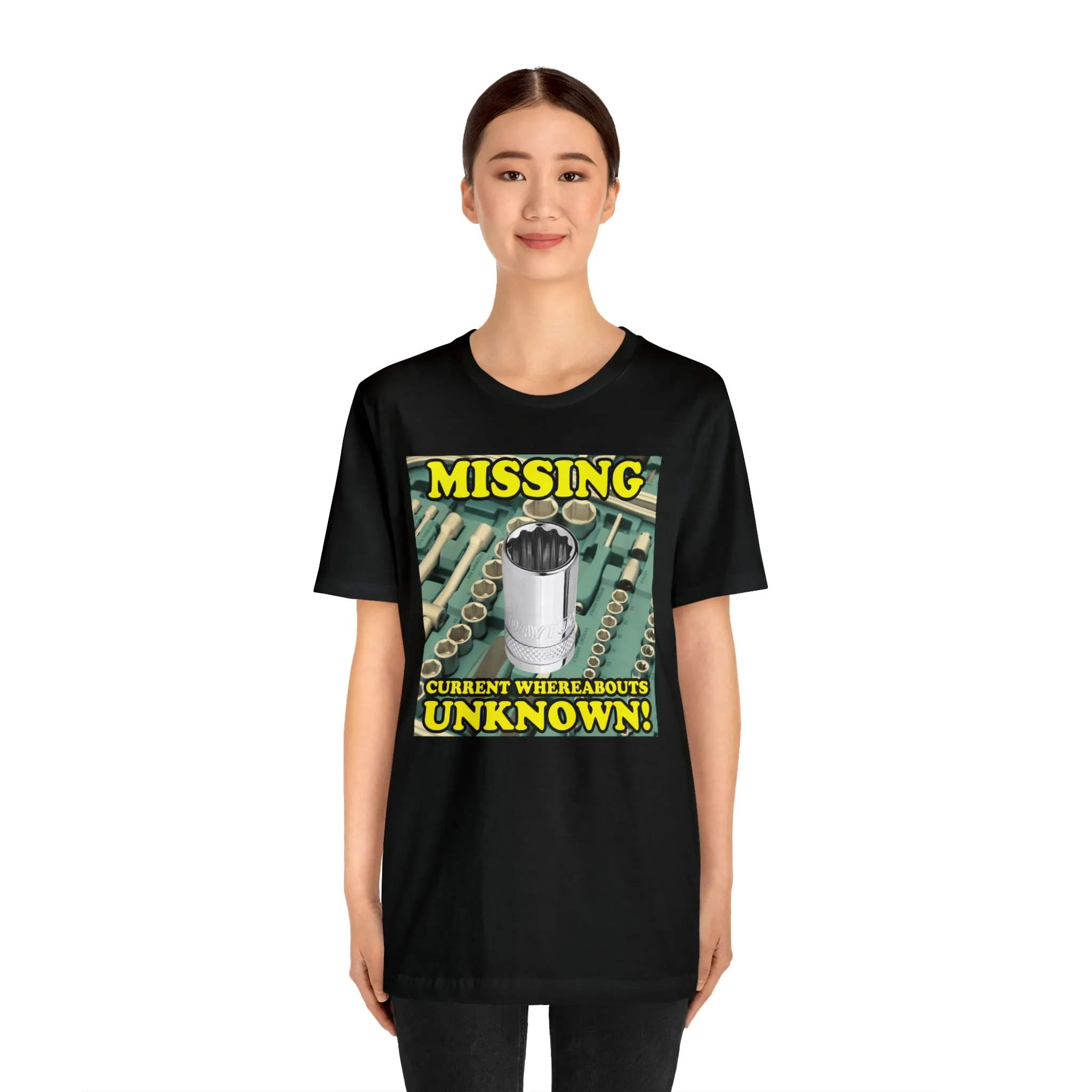 Missing 10 mm Socket Short Sleeve Tee