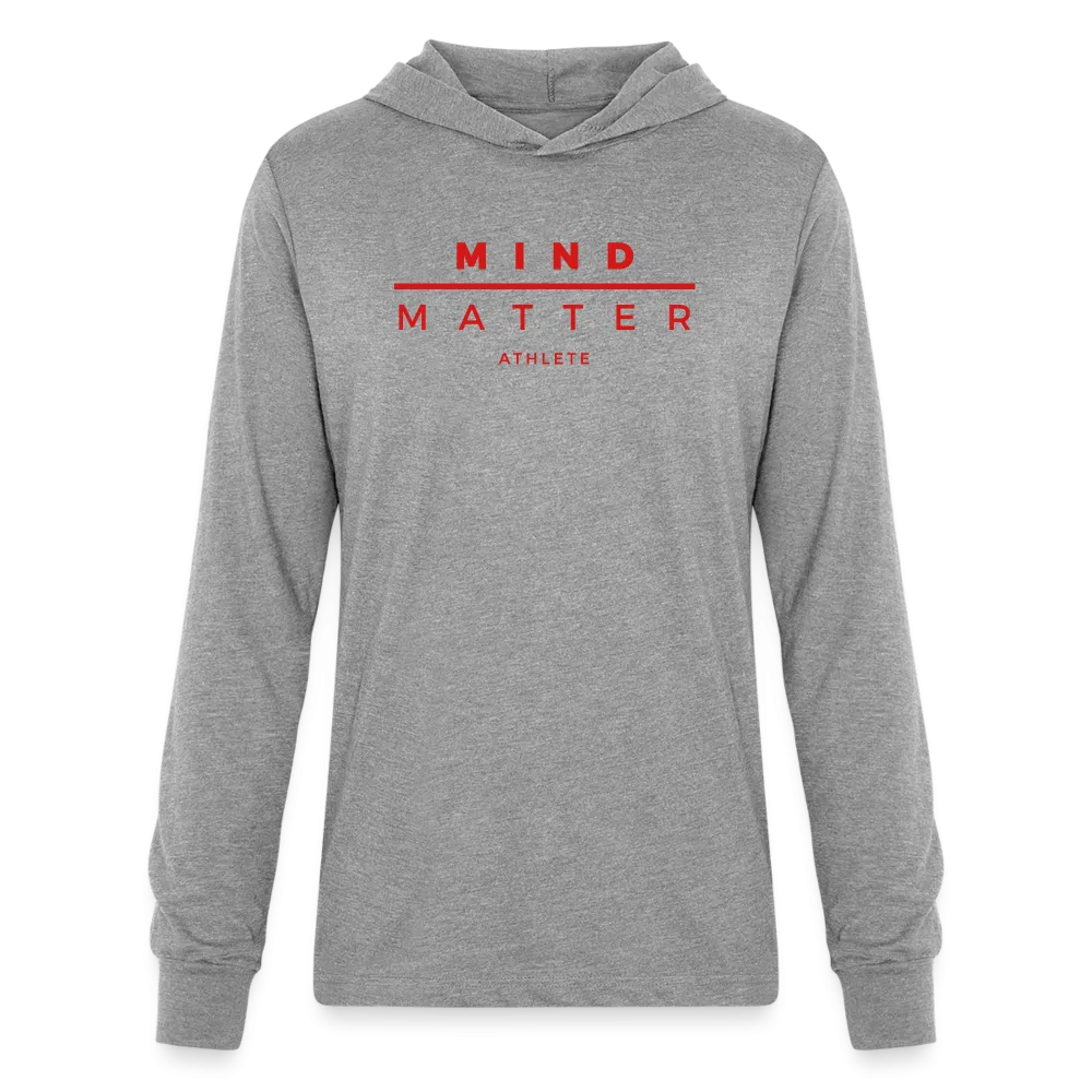 MM Athlete Red- Unisex Long Sleeve Hoodie Shirt