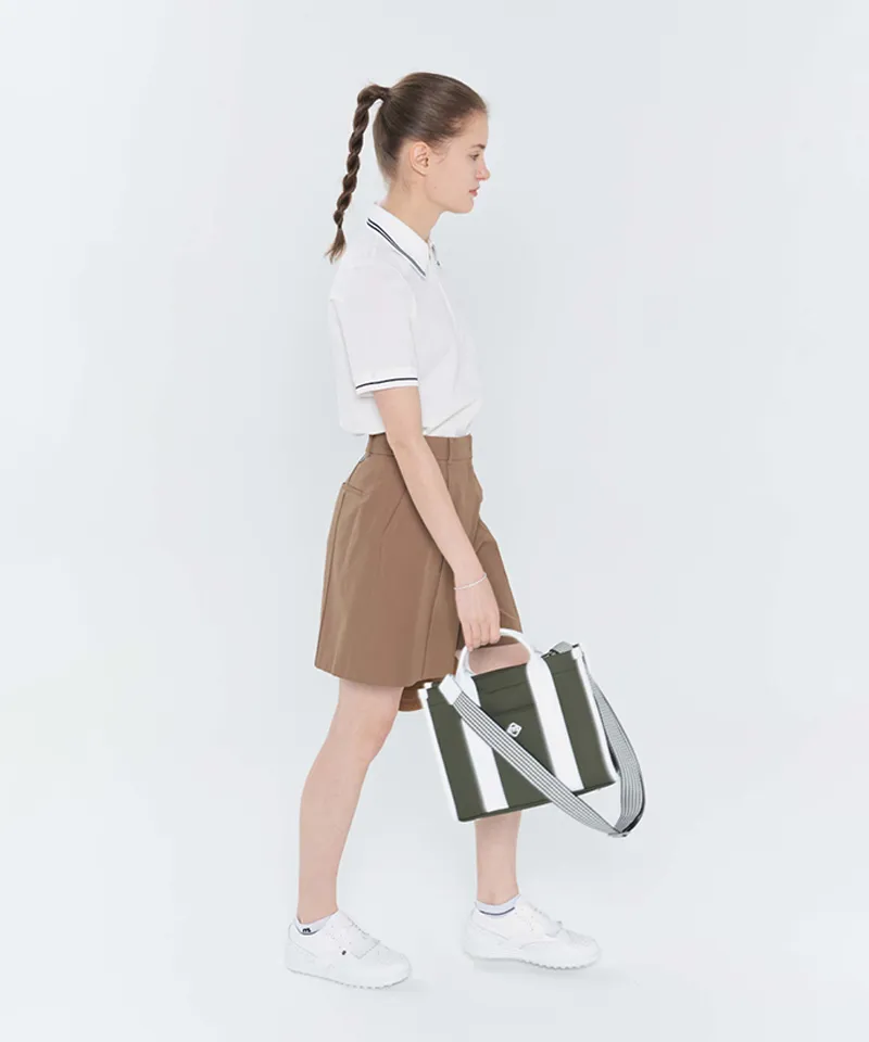 Monday Flow Kylie short Bermuda Pants - Brown