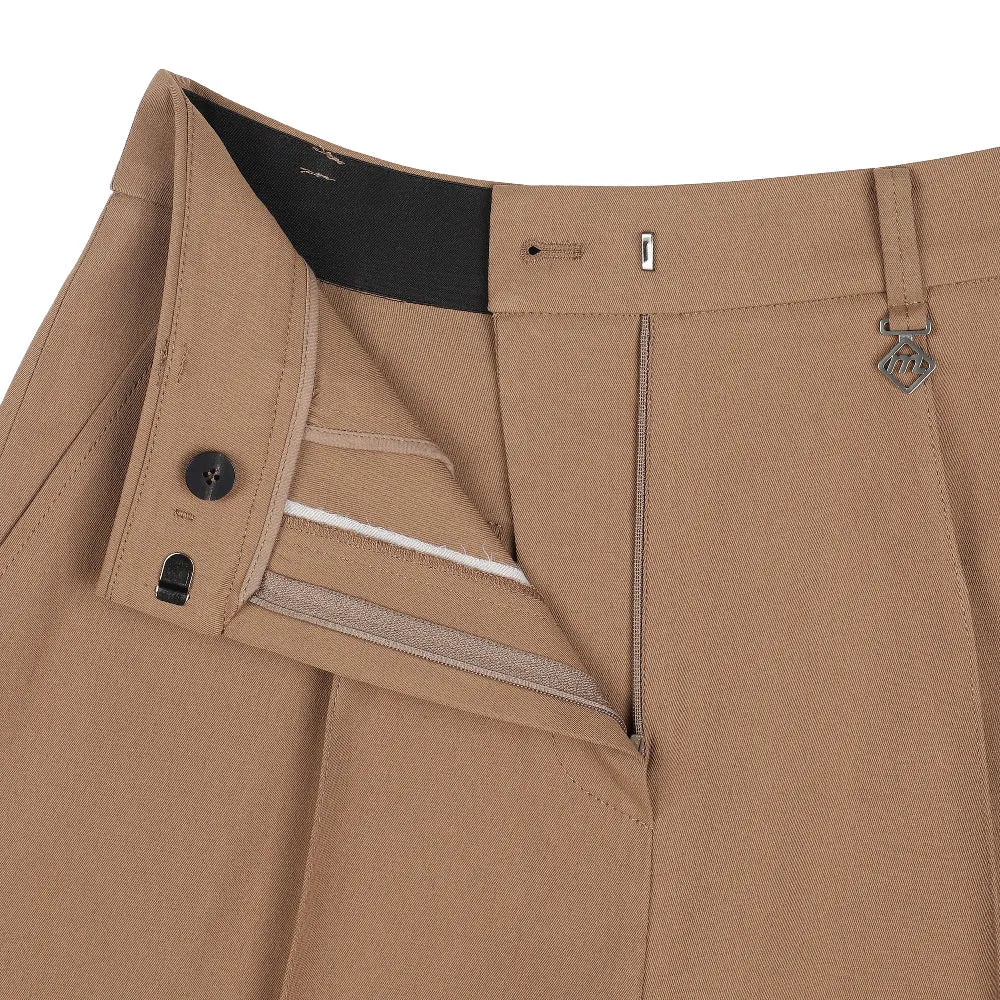 Monday Flow Kylie short Bermuda Pants - Brown