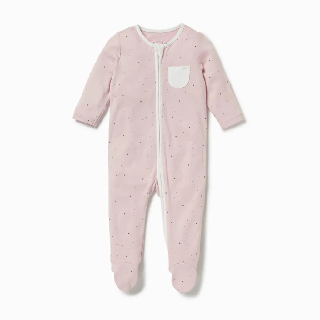 MORI Clever Zip Sleepsuit - Stardust
