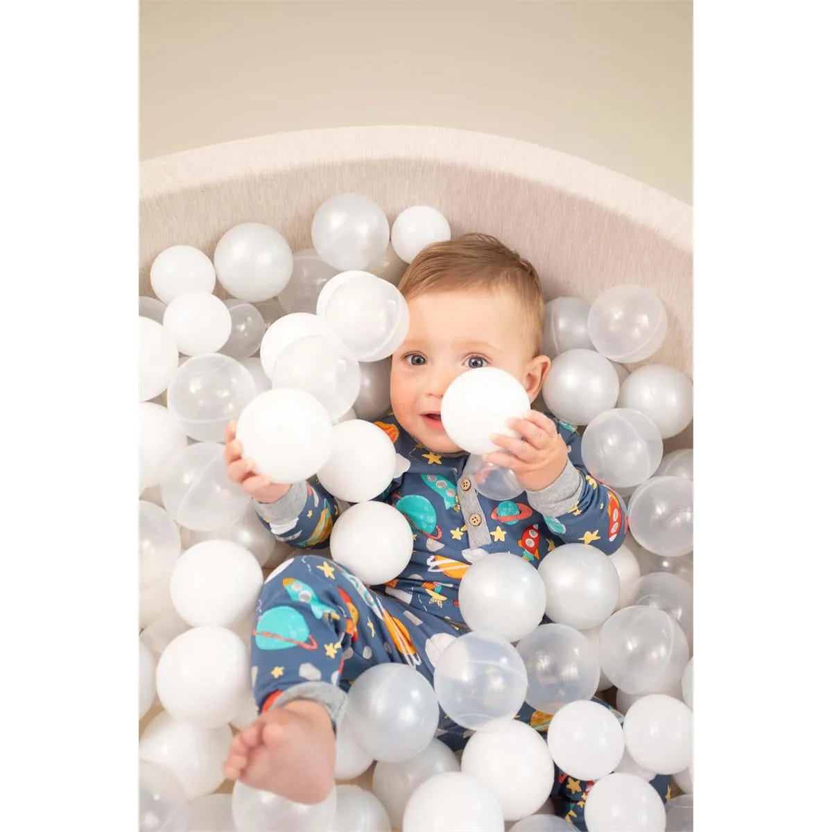 Mud Pie Space Glow-in-the-Dark Pajama Set