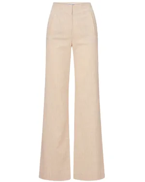 Natural Golden Pinstripe Jude Pant