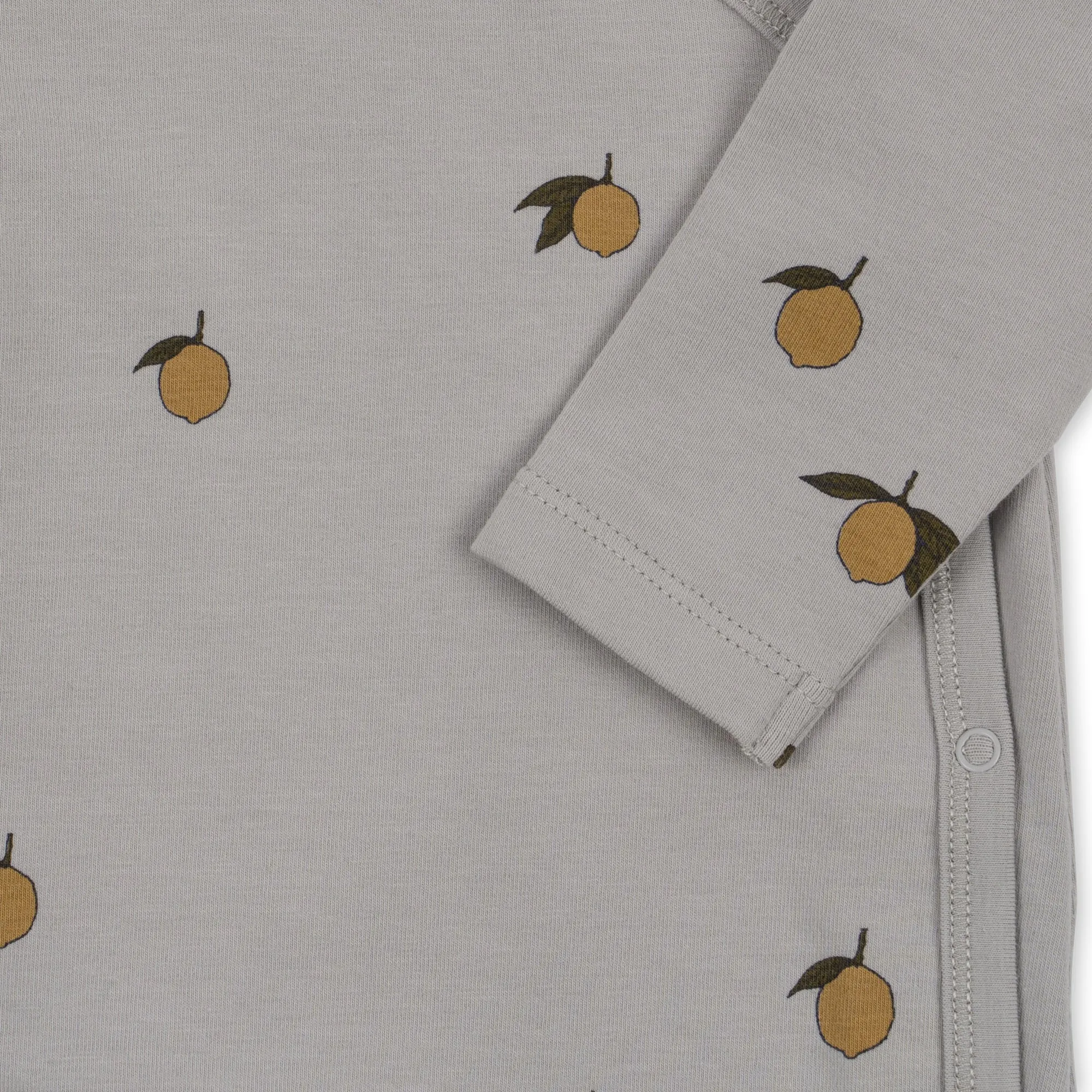 Newborn Organic Onesie, Lemon Harbor