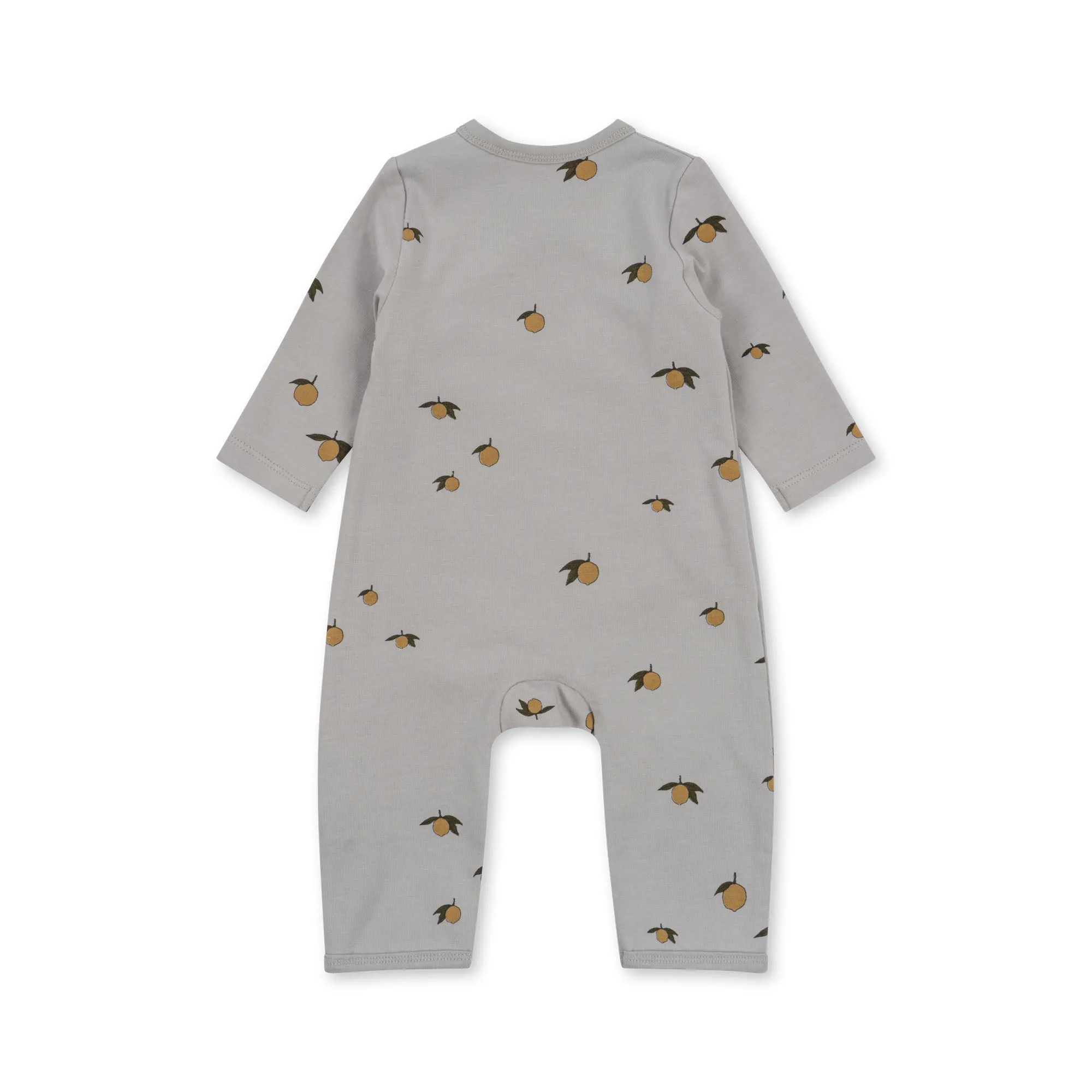 Newborn Organic Onesie, Lemon Harbor
