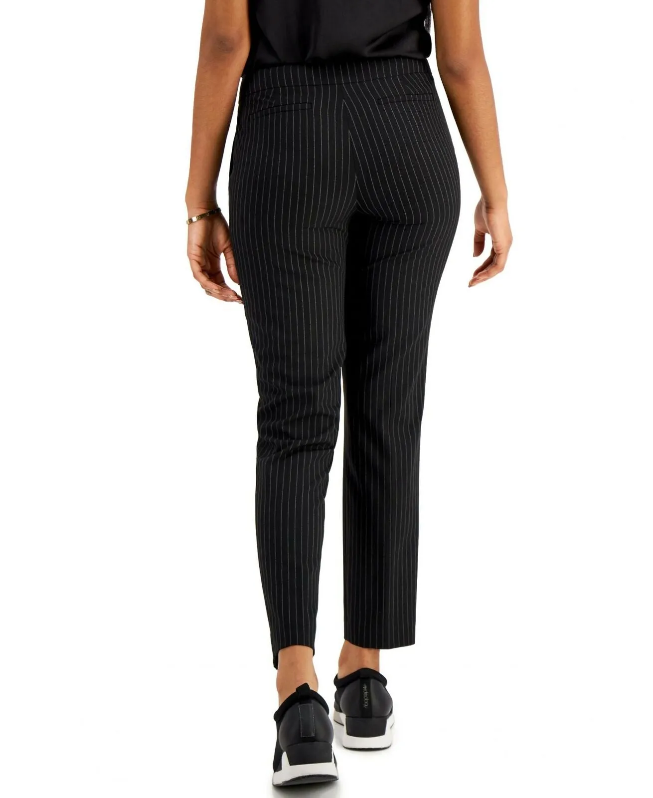 NWT Bar III Women's Pinstripe Skinny Pants. 10788052 4