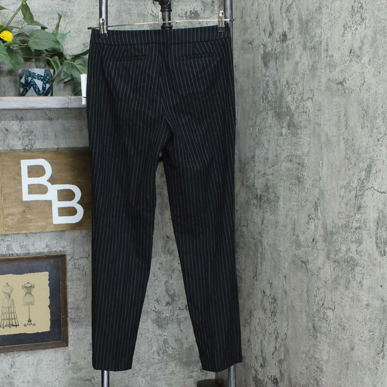 NWT Bar III Women's Pinstripe Skinny Pants. 10788052 4