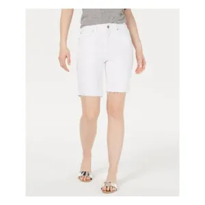 NWT JOE'S Womens White Bermuda Shorts Size: 29