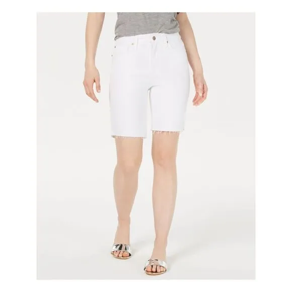 NWT JOE'S Womens White Bermuda Shorts Size: 29
