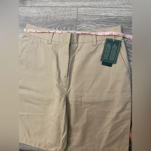 NWT, Lauren Ralph Lauren,  Khaki Bermuda Shorts Women’s Size 10P