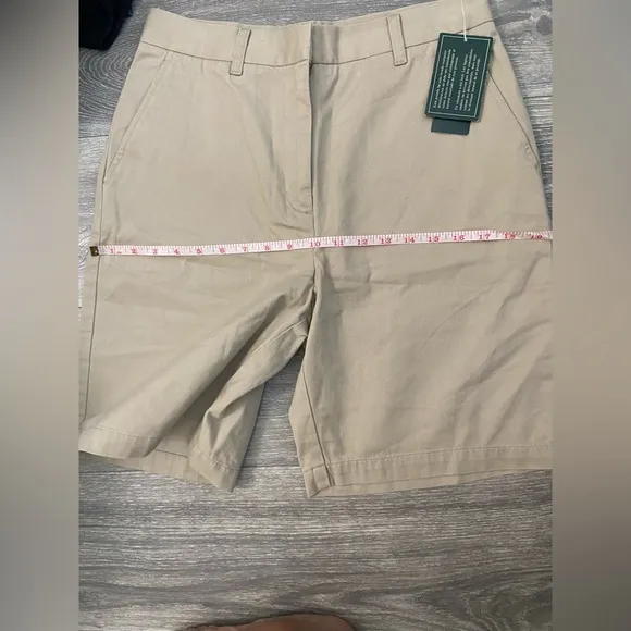 NWT, Lauren Ralph Lauren,  Khaki Bermuda Shorts Women’s Size 10P