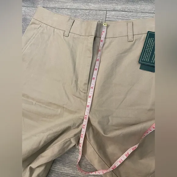 NWT, Lauren Ralph Lauren,  Khaki Bermuda Shorts Women’s Size 10P