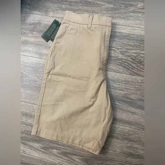 NWT, Lauren Ralph Lauren,  Khaki Bermuda Shorts Women’s Size 10P