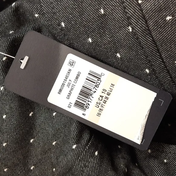 NWT, Rachel Roy Athena Button Front Dress