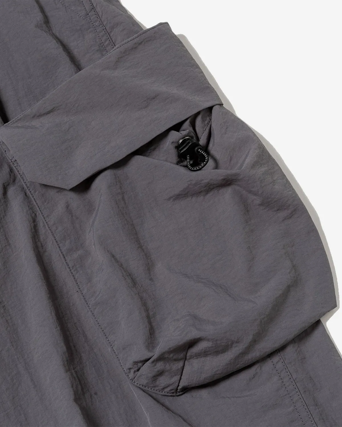 Nylon Luggage Cargo Pant - Grey