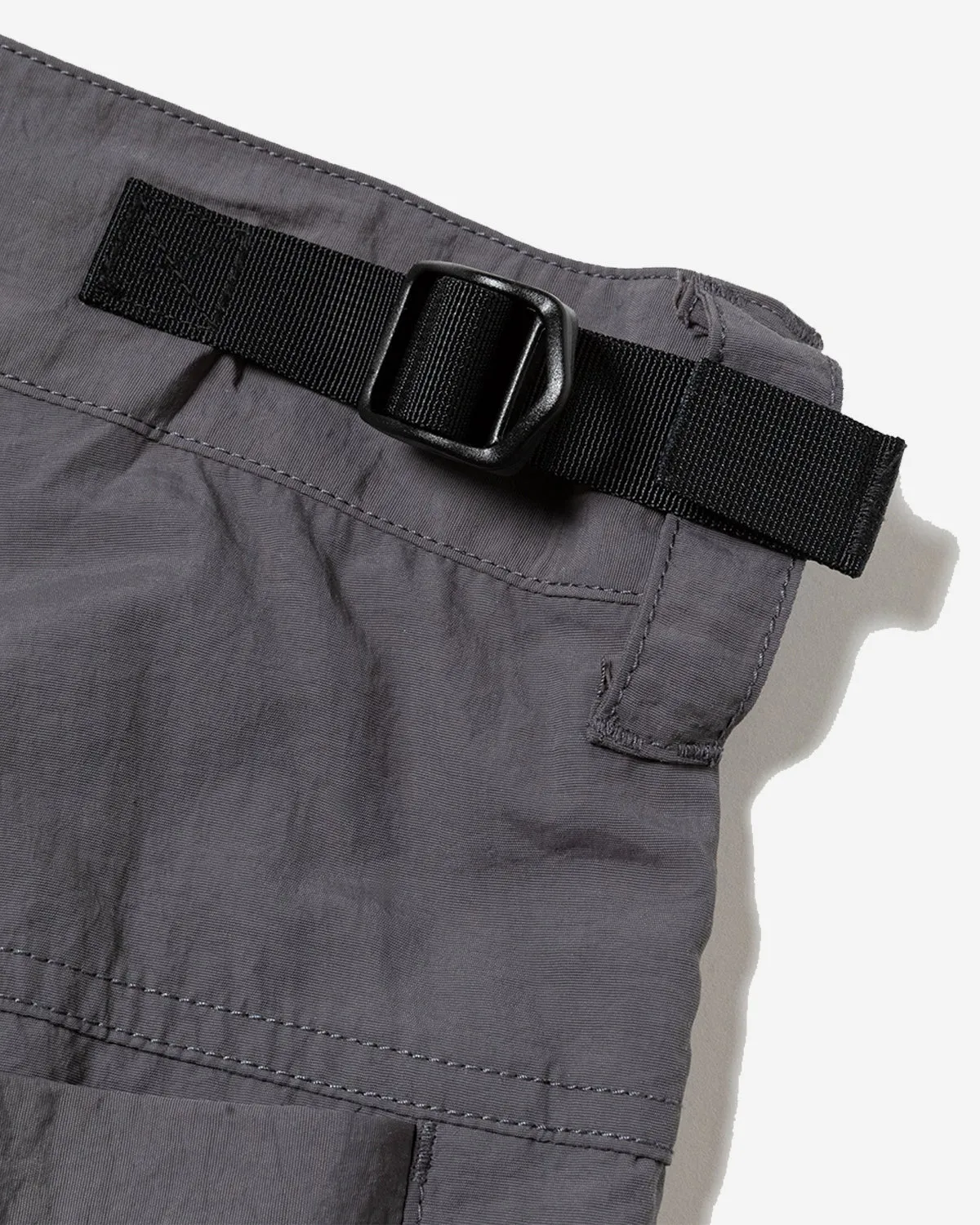 Nylon Luggage Cargo Pant - Grey