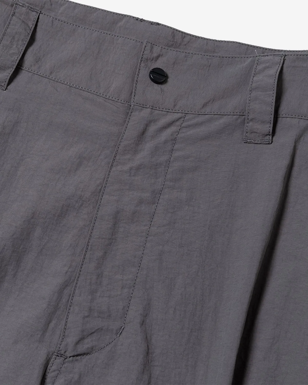 Nylon Luggage Cargo Pant - Grey