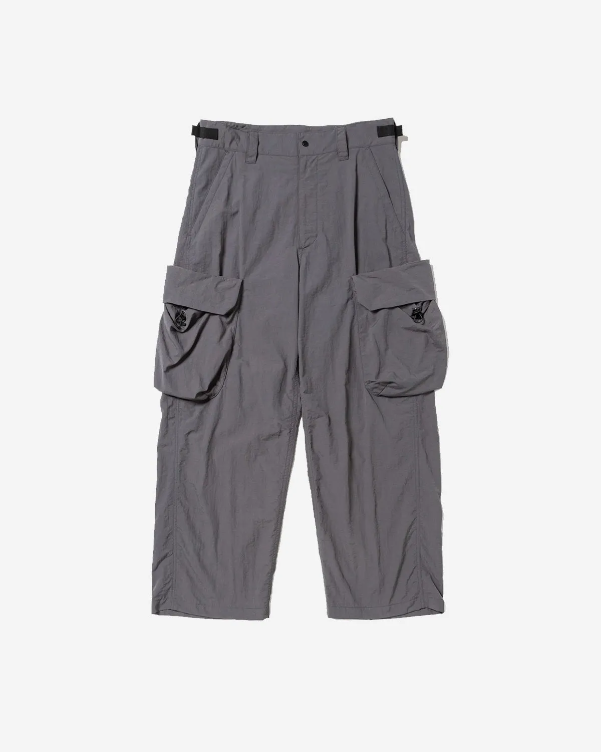 Nylon Luggage Cargo Pant - Grey