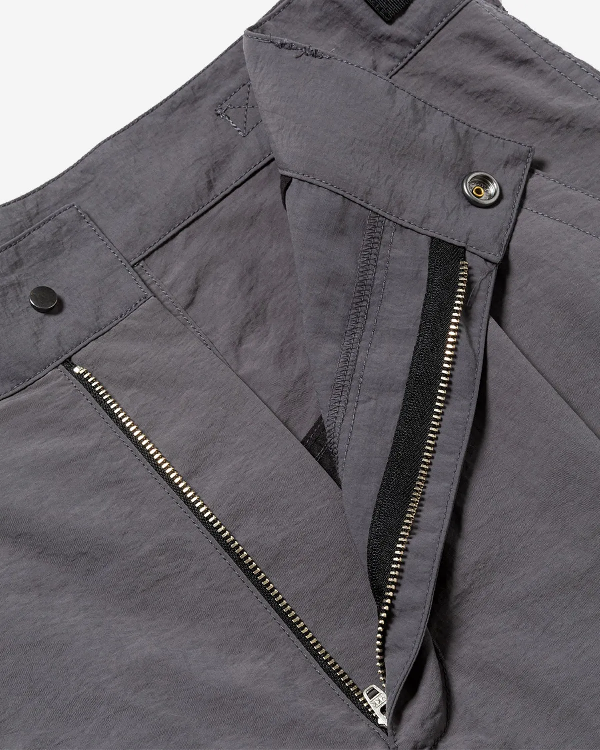 Nylon Luggage Cargo Pant - Grey