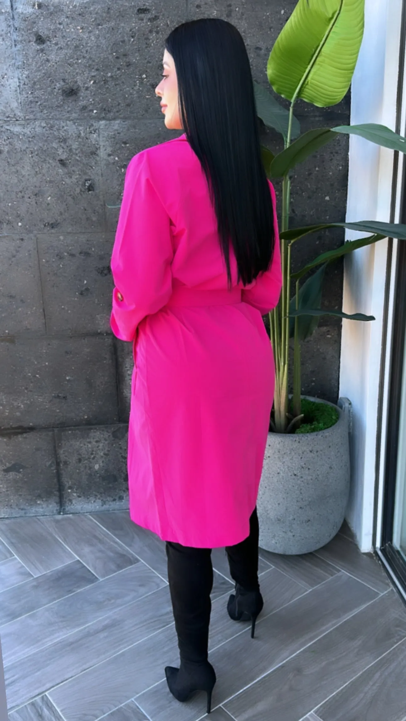 OAKLYN FUCHSIA COAT