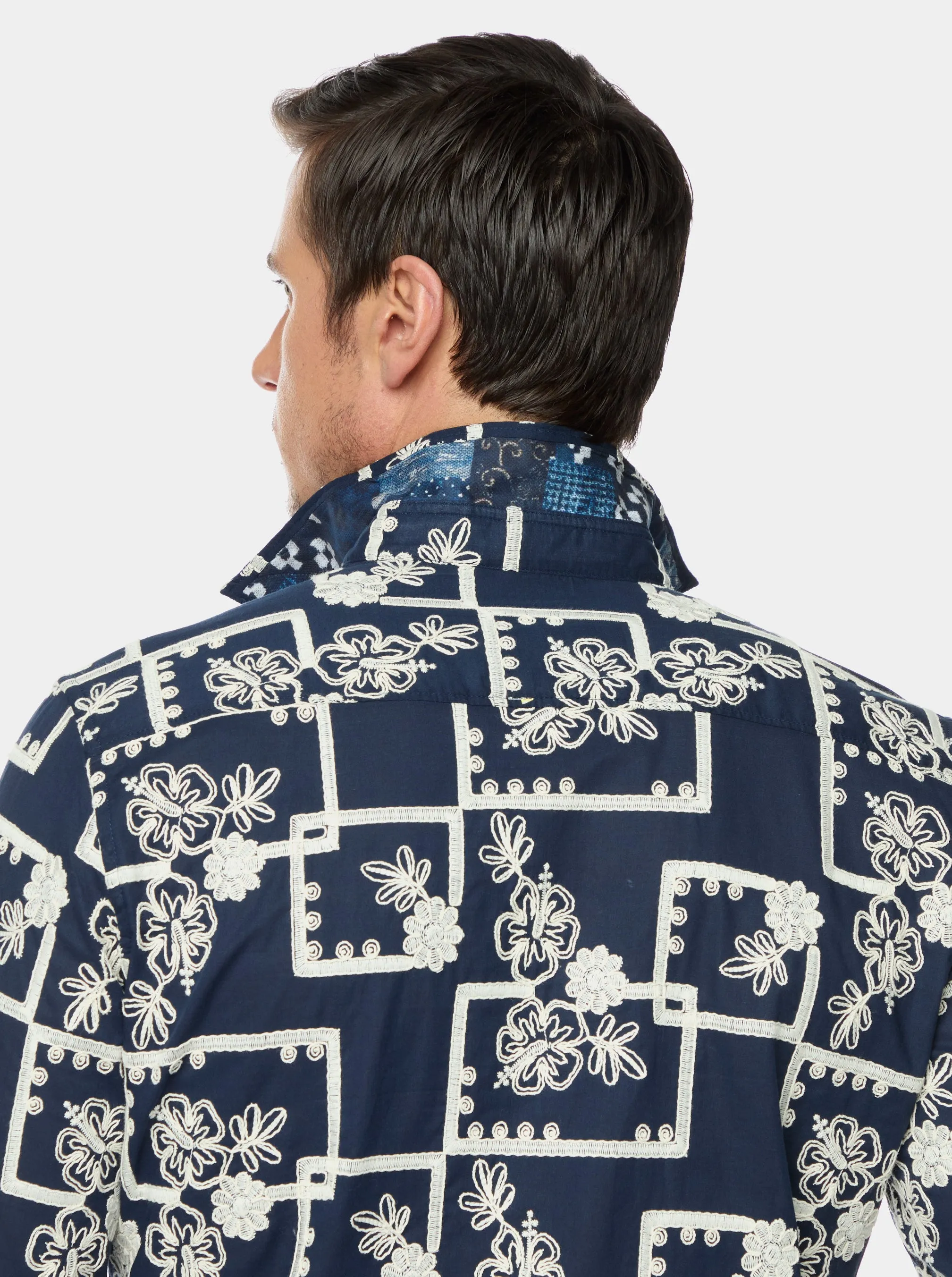OLEANDER LONG SLEEVE BUTTON DOWN SHIRT