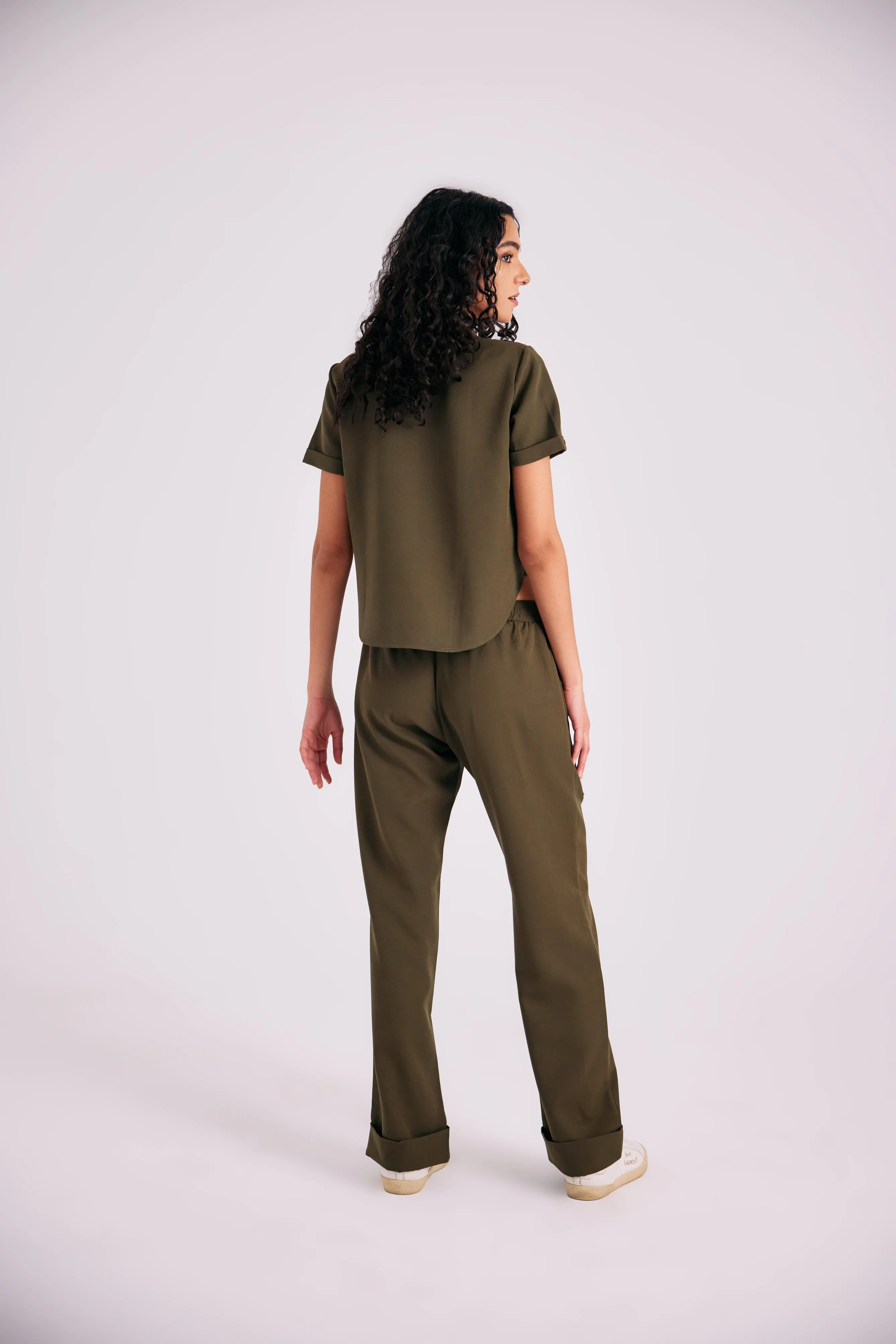 Olive green military Set