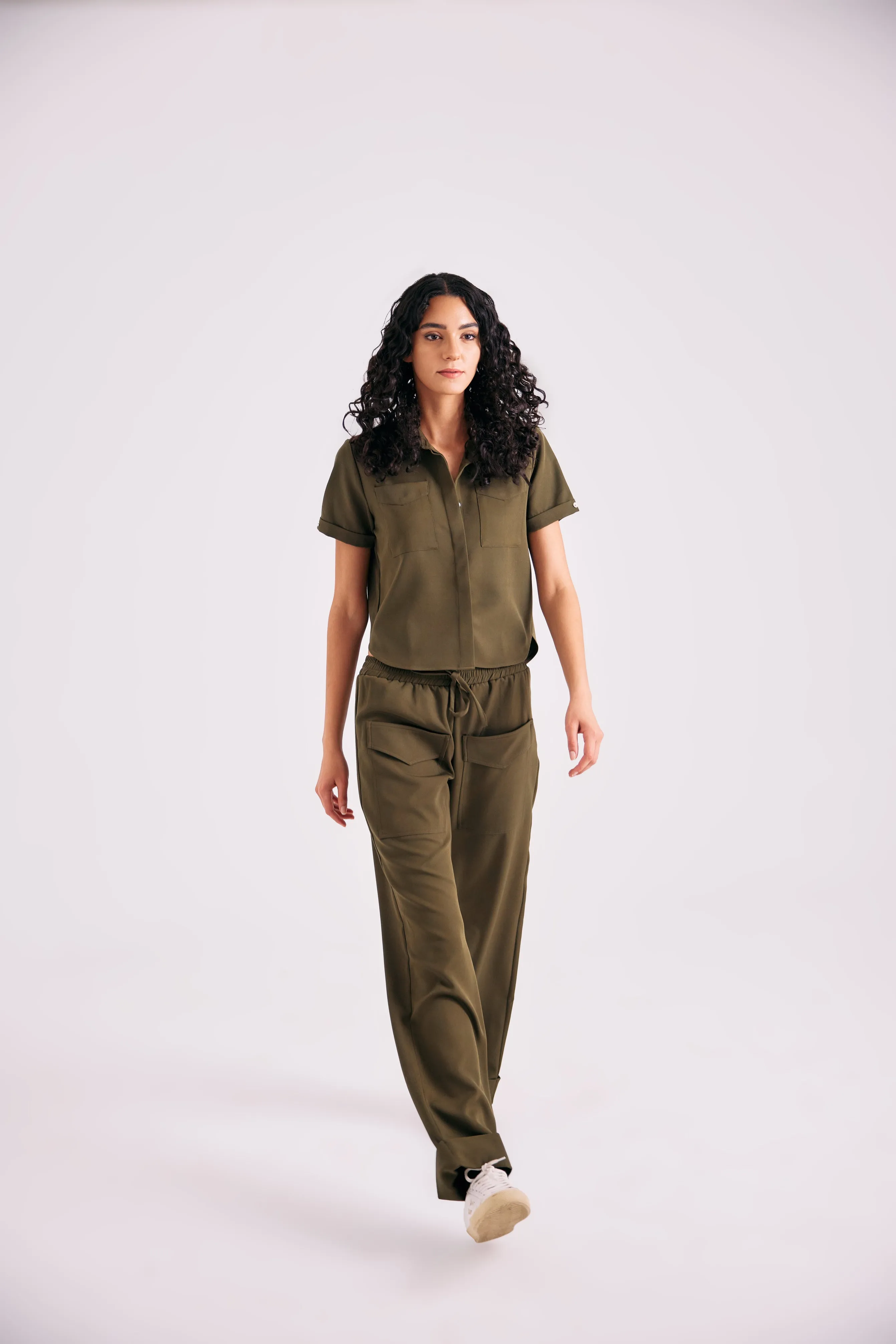 Olive green military Set