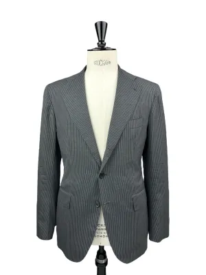 Orazio Luciano Grey Pinstripe Suit