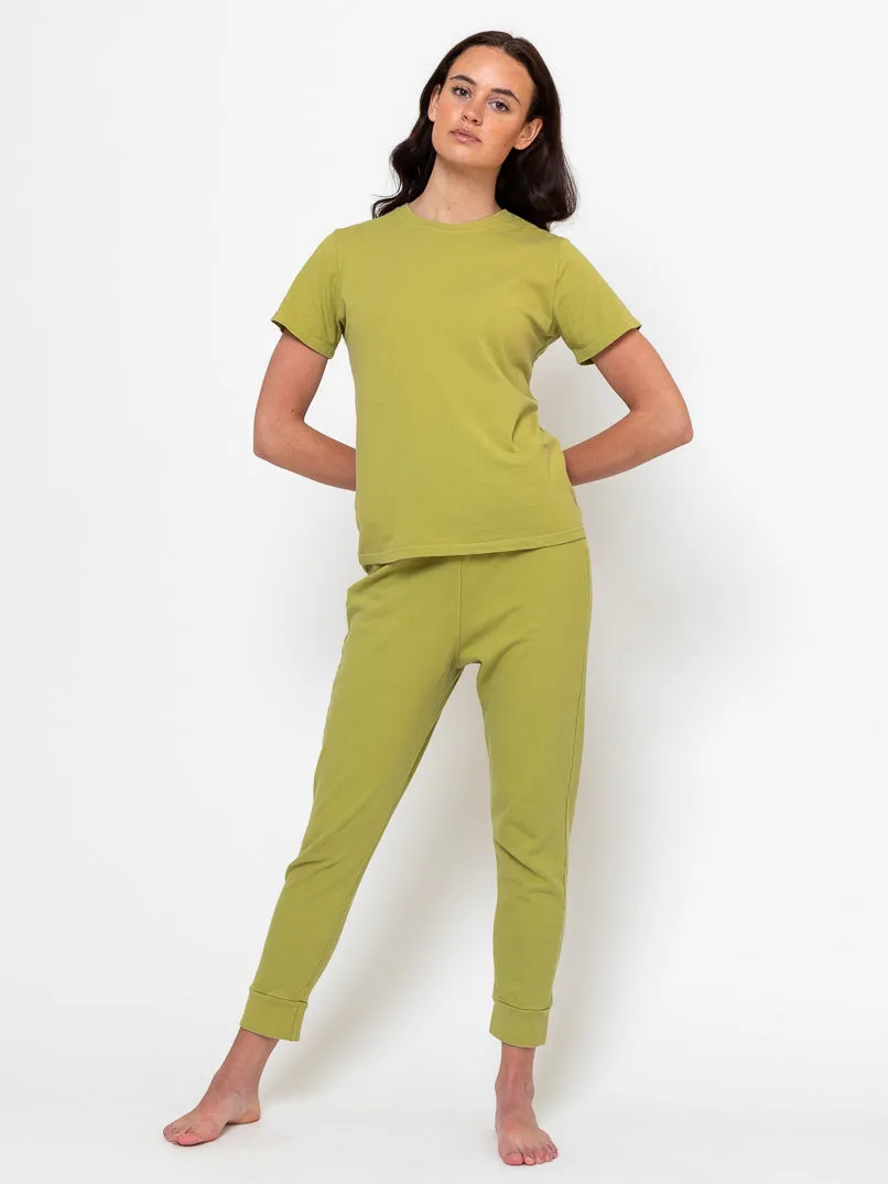 Organic Cotton Knit Joggers