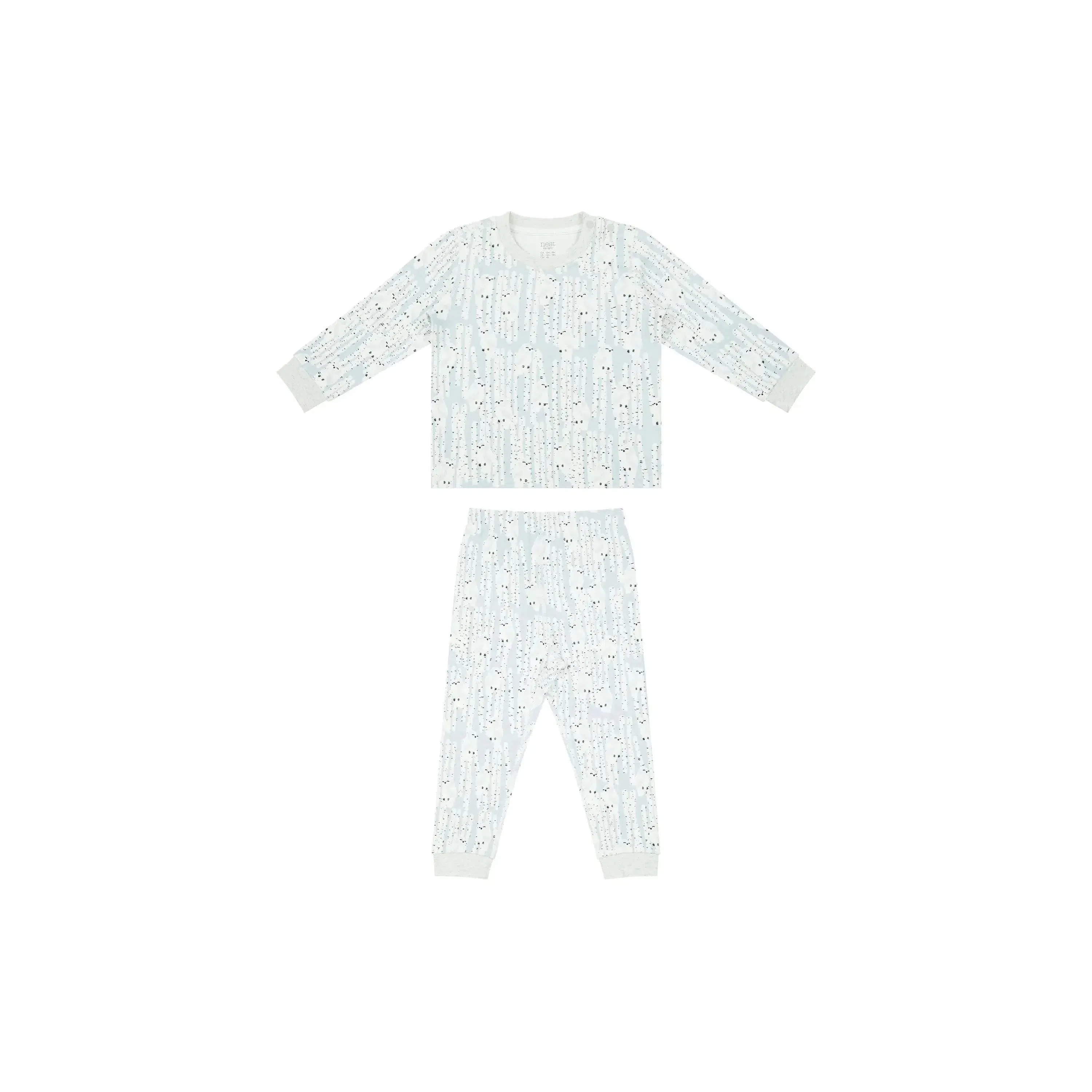 Organic Cotton Two-Piece Long Sleeve PJ Set