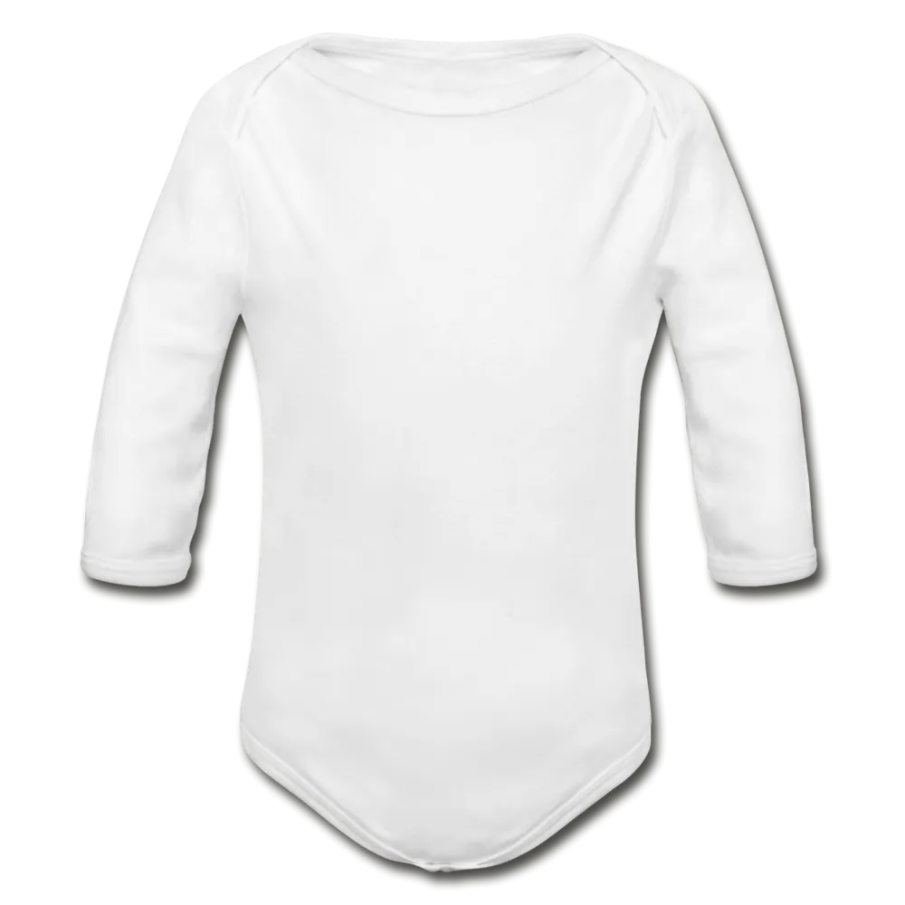 Organic Long Sleeve Baby Bodysuit (Personalize)