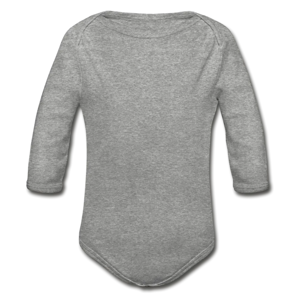 Organic Long Sleeve Baby Bodysuit (Personalize)