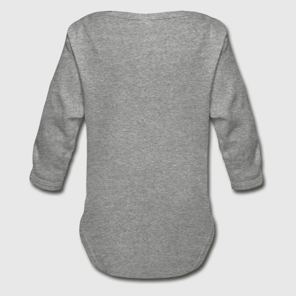 Organic Long Sleeve Baby Bodysuit (Personalize)