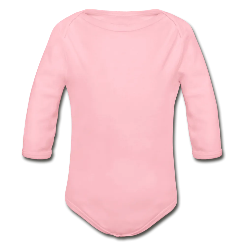 Organic Long Sleeve Baby Bodysuit (Personalize)