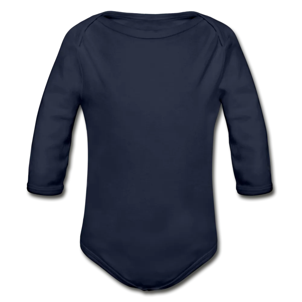 Organic Long Sleeve Baby Bodysuit (Personalize)