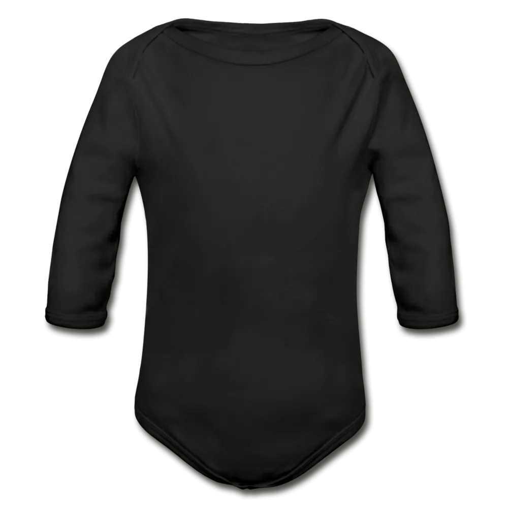 Organic Long Sleeve Baby Bodysuit (Personalize)