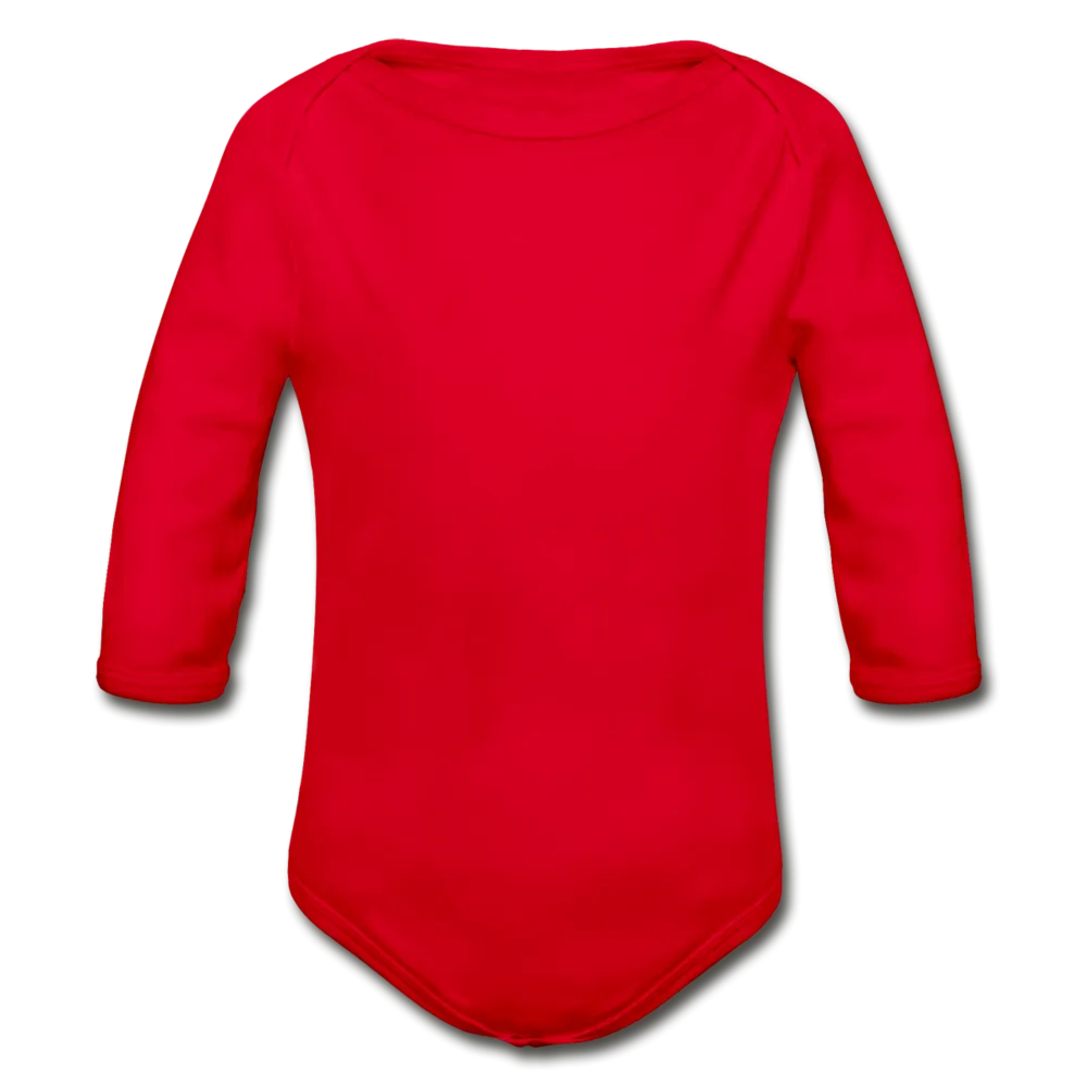 Organic Long Sleeve Baby Bodysuit (Personalize)