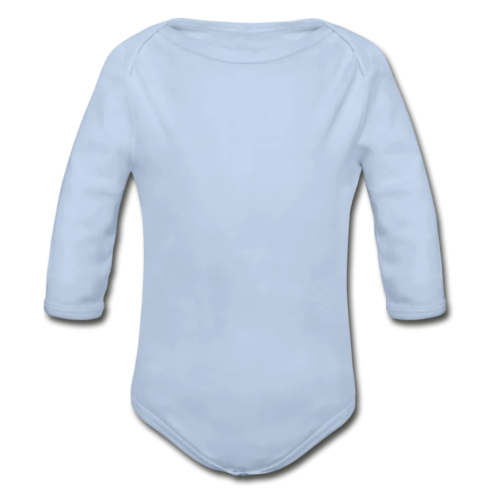 Organic Long Sleeve Baby Bodysuit (Personalize)
