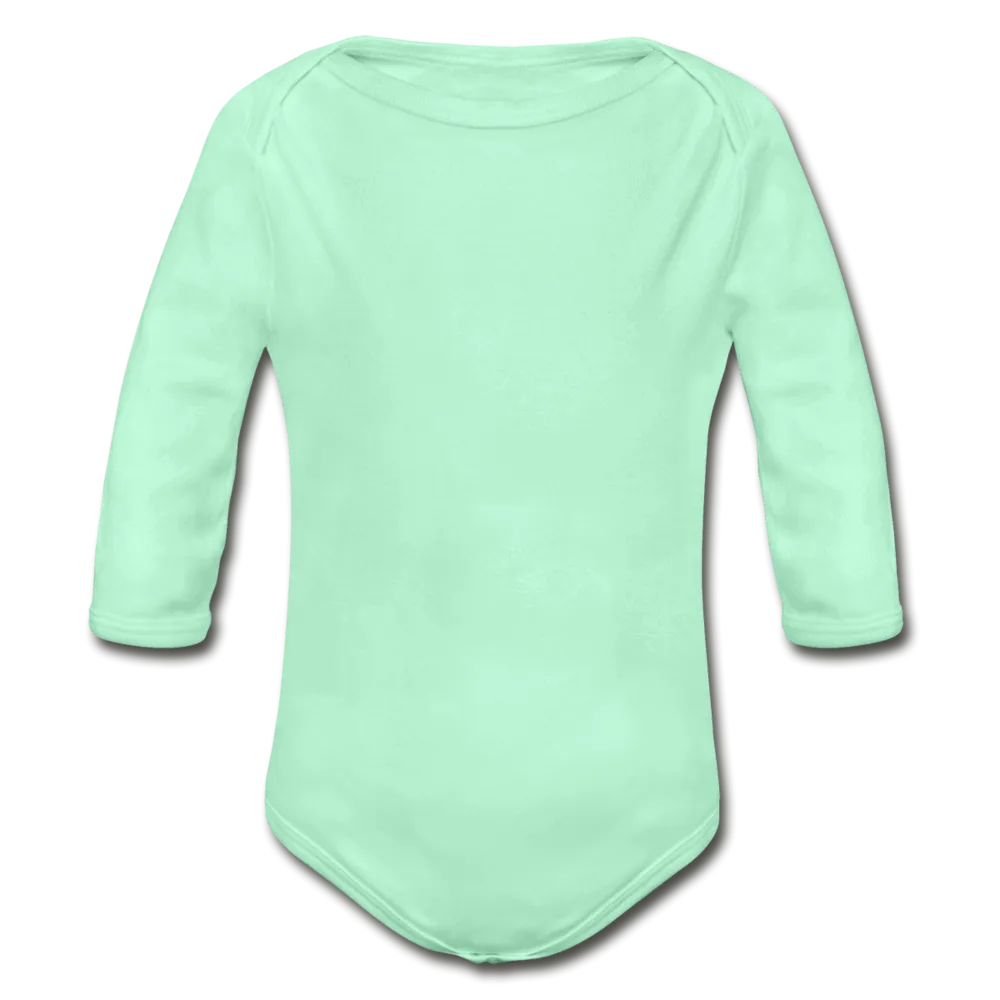 Organic Long Sleeve Baby Bodysuit (Personalize)