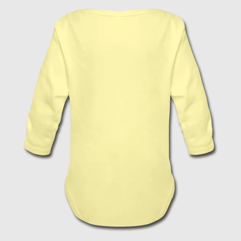 Organic Long Sleeve Baby Bodysuit (Personalize)
