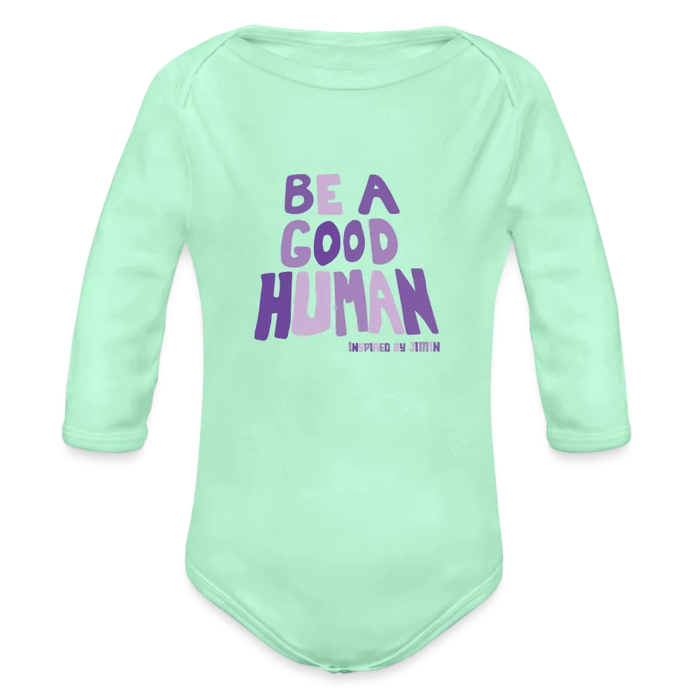 Organic Long Sleeve Baby Bodysuit